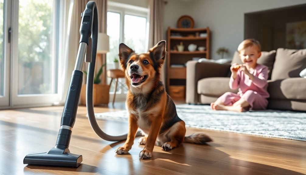 barking vacuum cleaner solution