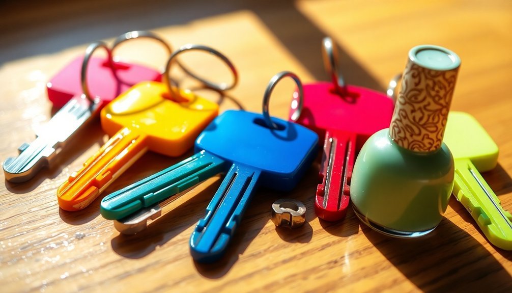 color code your keys