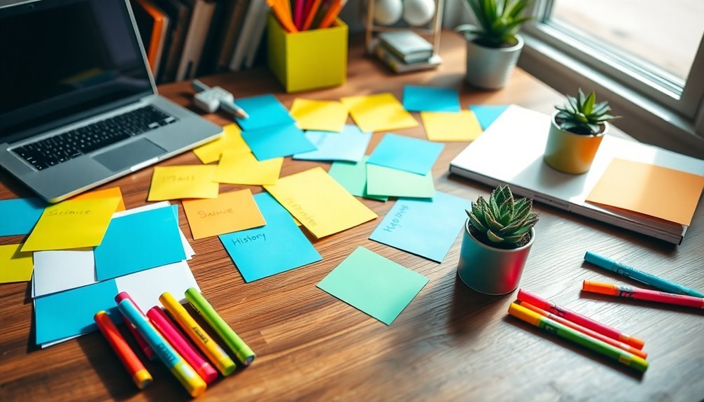 color code your notes
