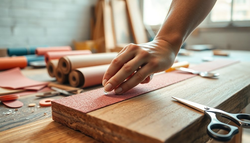 create long lasting sandpaper
