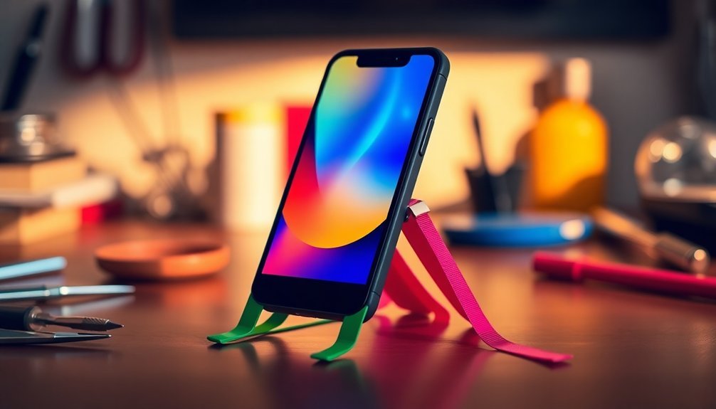 creative diy phone holder
