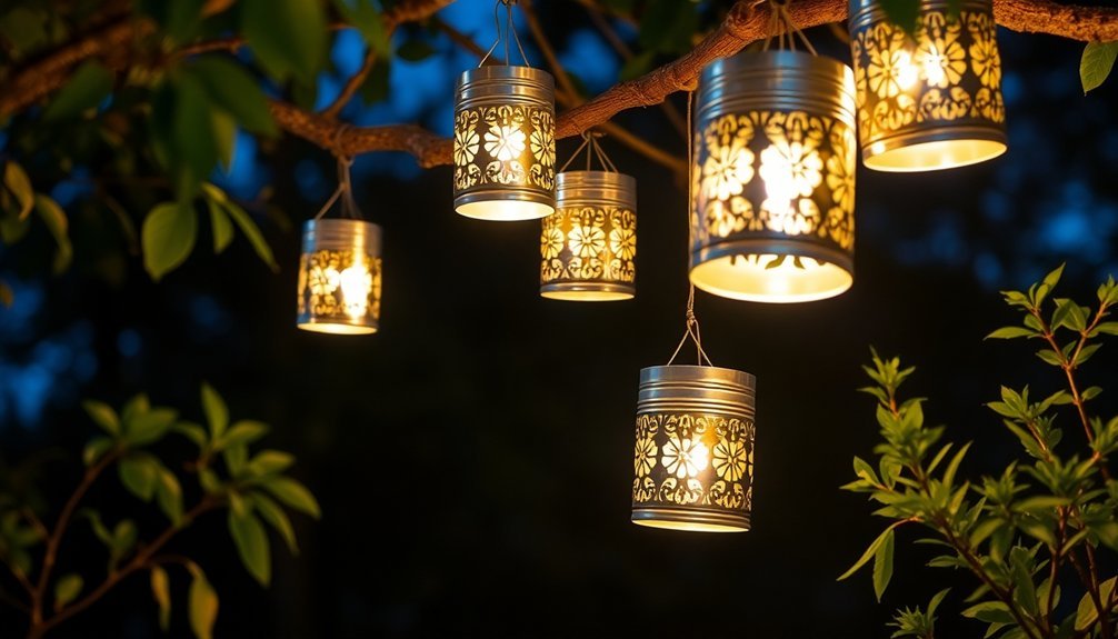 creative recycled lantern project
