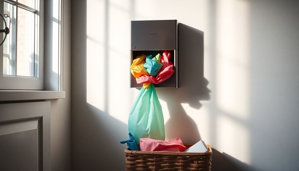 dispenser for extra bags