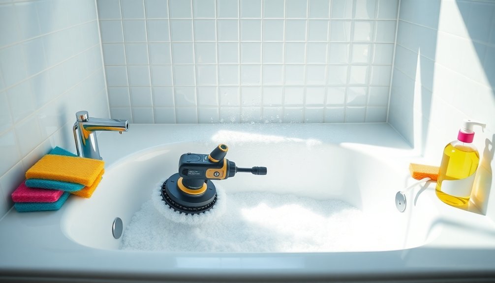drill powered cleaning tool investment