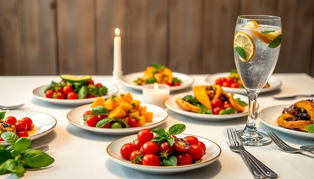 eat from smaller plates