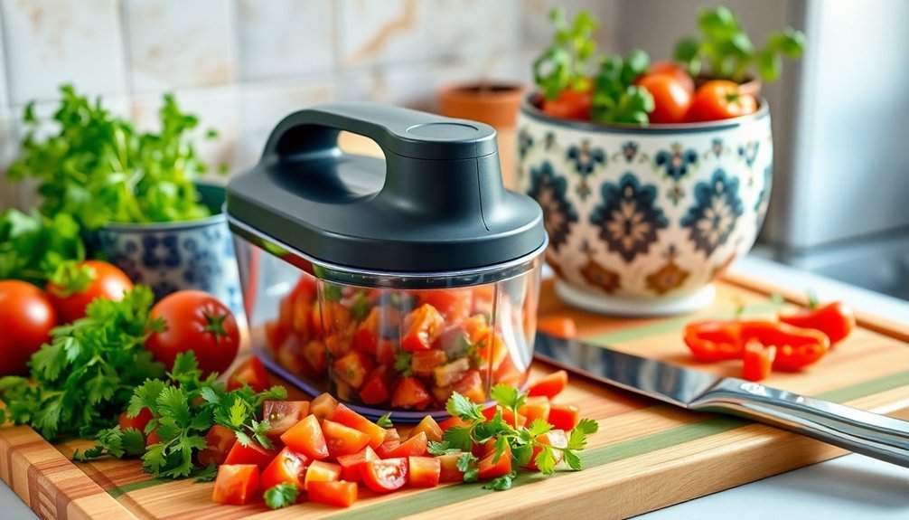 effortless vegetable chopping tool