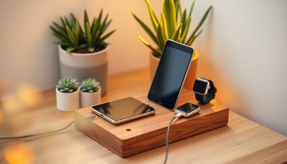 electronics charging station design