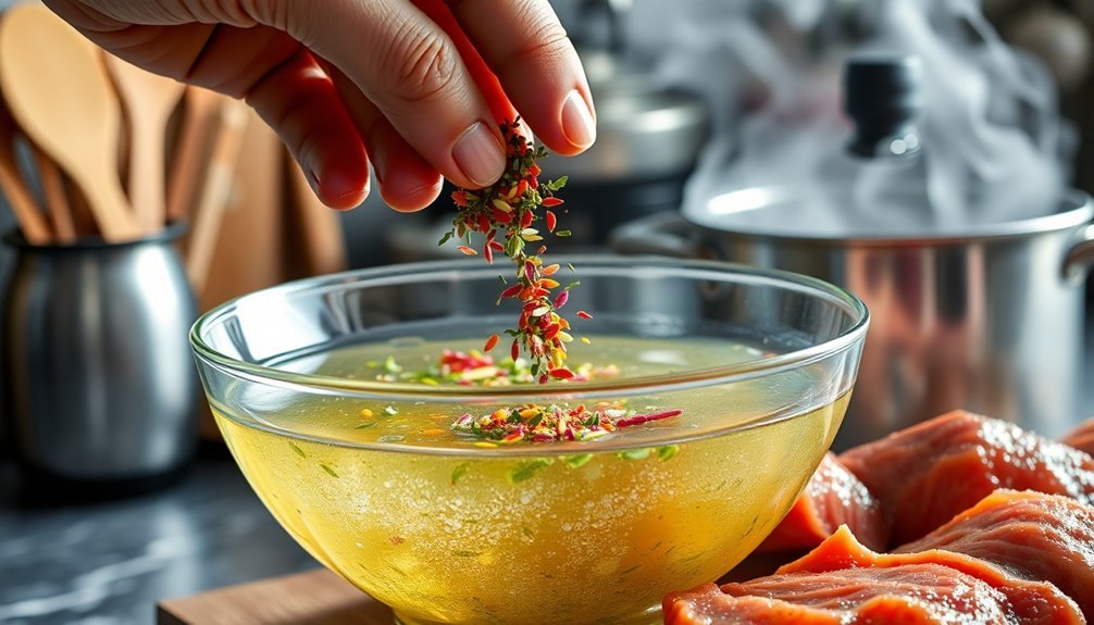 enhance flavor with brine