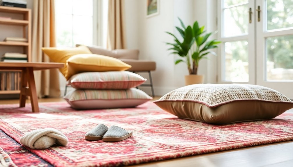 enhance rug comfort level