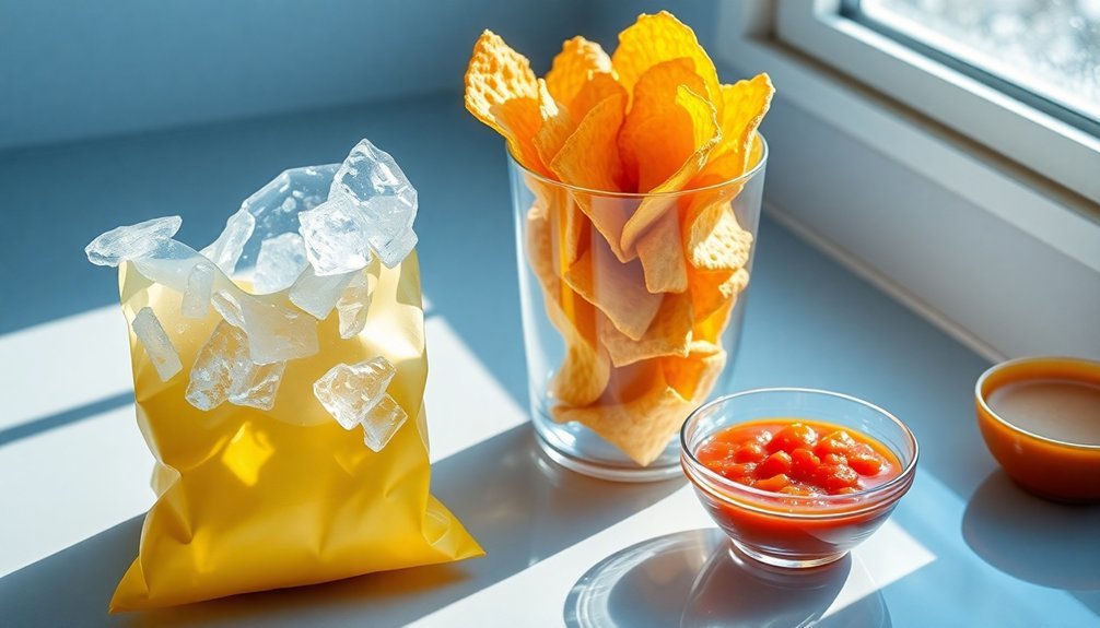 freeze chips for freshness