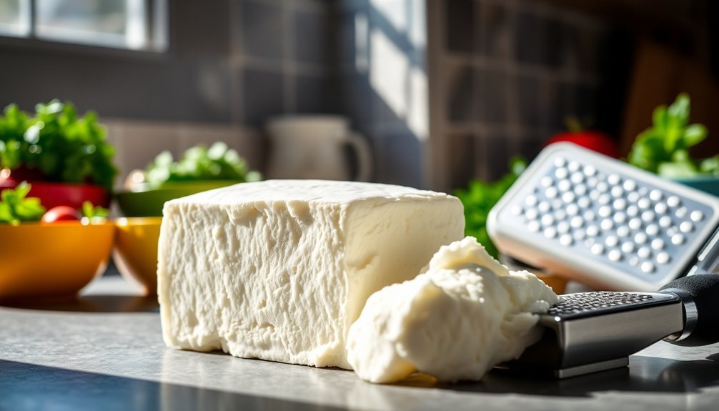 freeze mozzarella for shredding