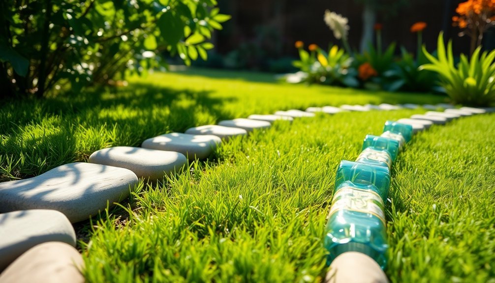 lawn border maintenance technique