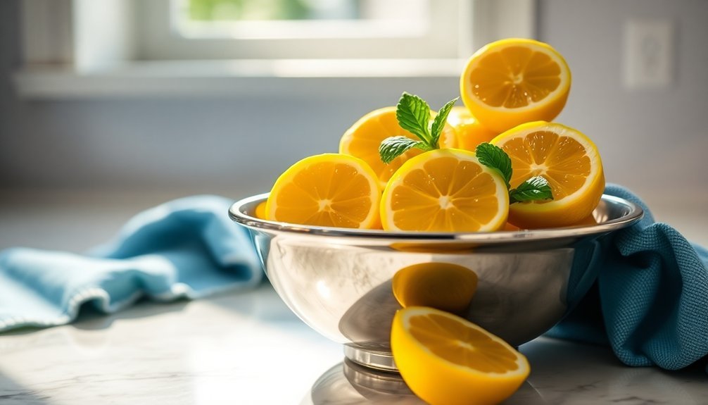 lemon eliminates unwanted odors