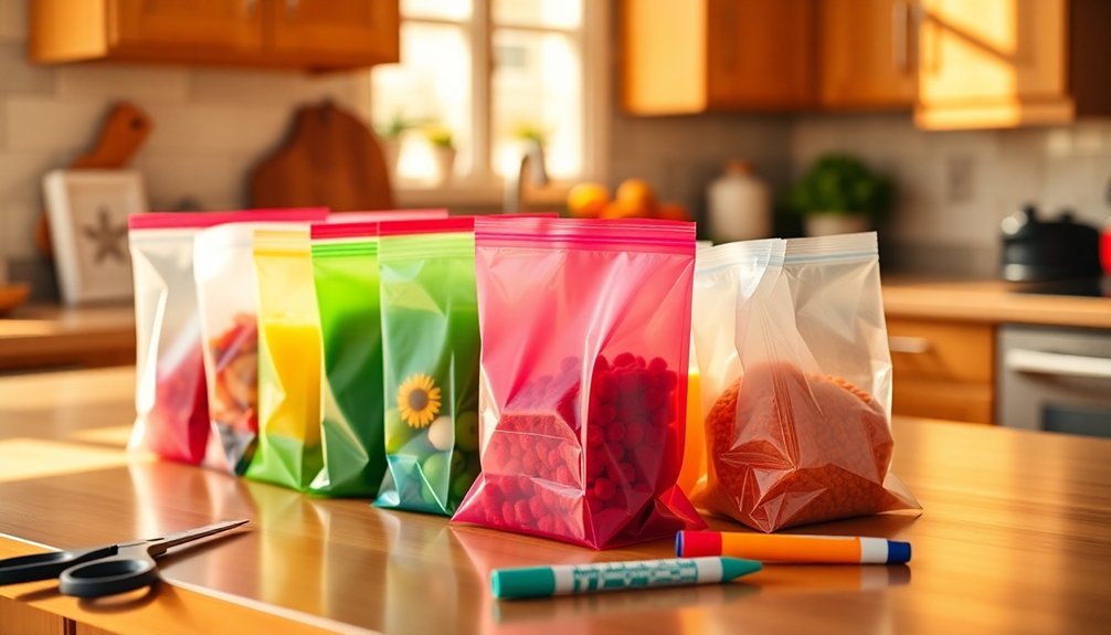 maximize resealable bag usage