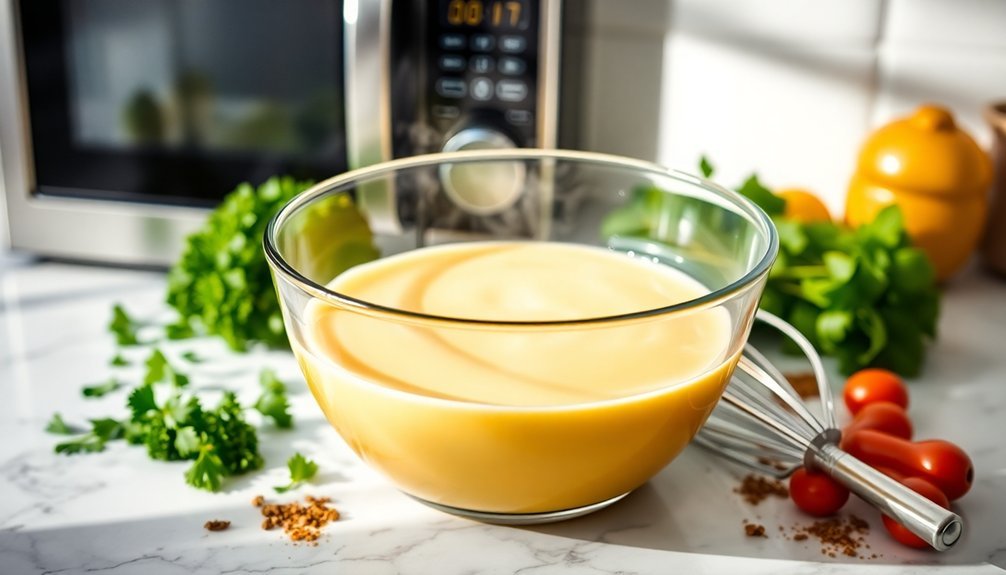 microwave roux preparation method