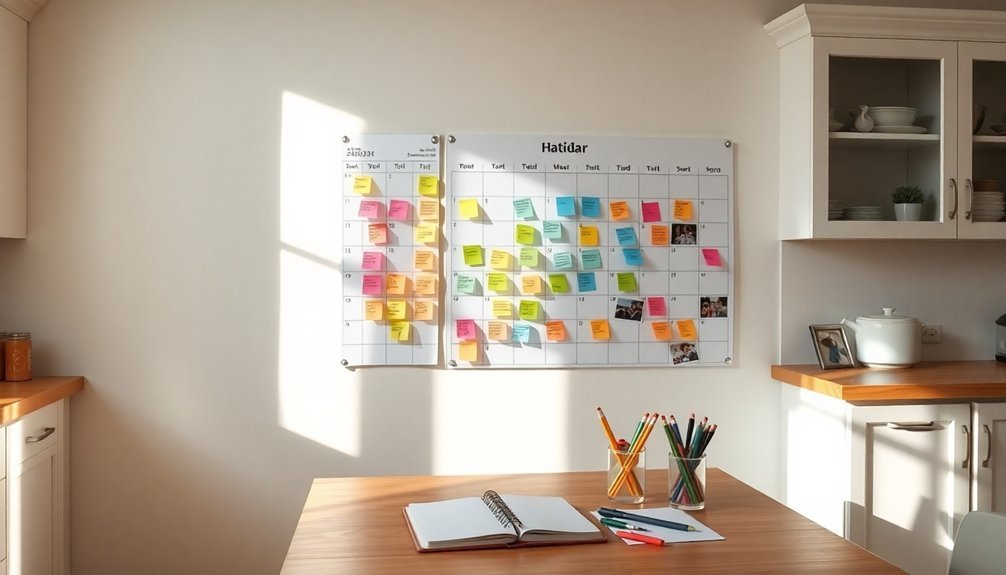 organize family events schedule