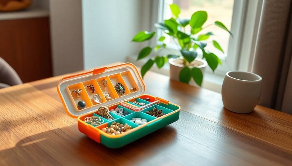 pill organizer for organization