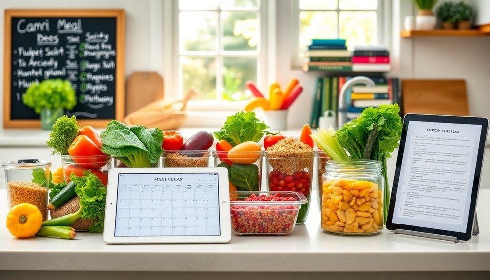 plan meals for month