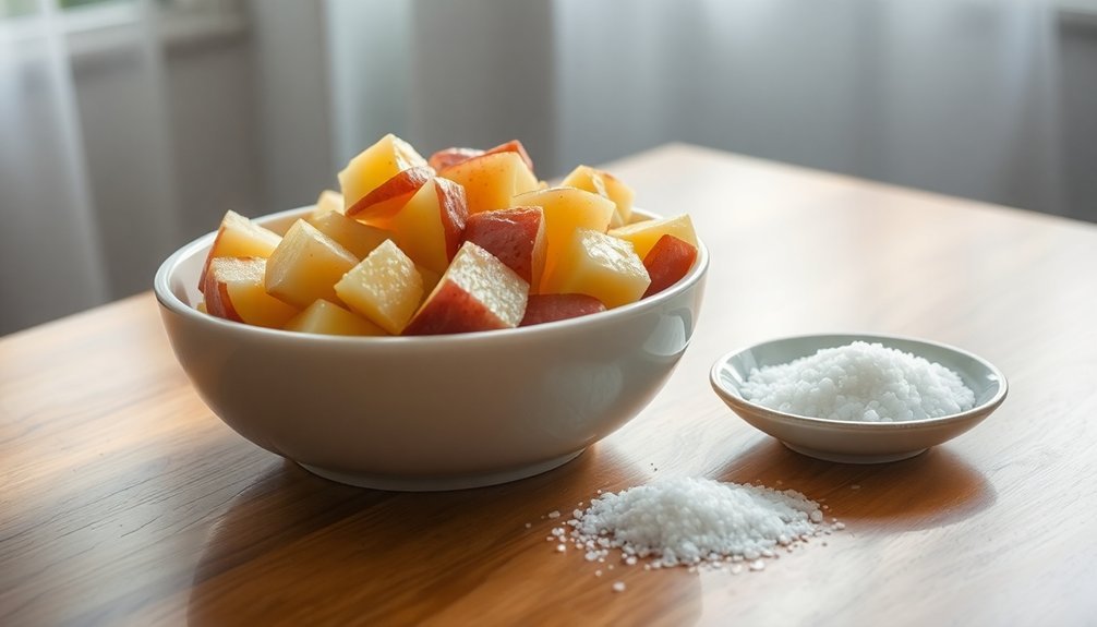 potatoes absorb excess salt