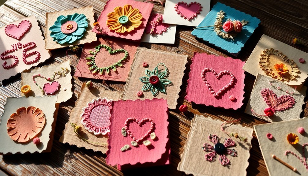 recycled handmade greeting cards