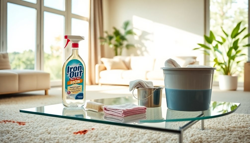 remove stains from carpet