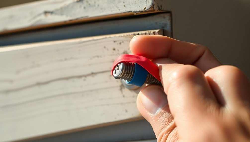 rubber band fixes stripped screws