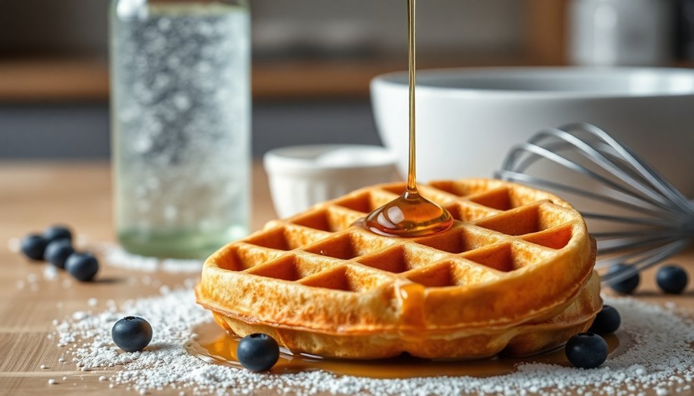 seltzer makes fluffy waffles