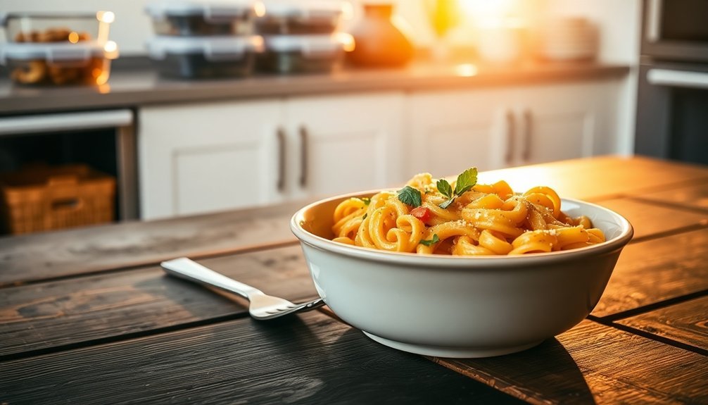 store leftovers in dish
