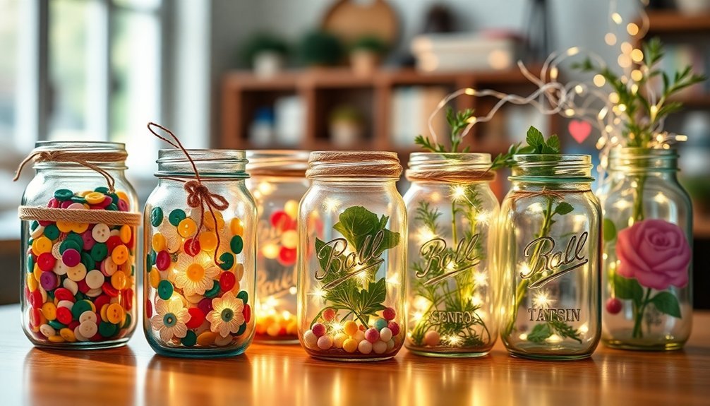 stylish jar organization solution
