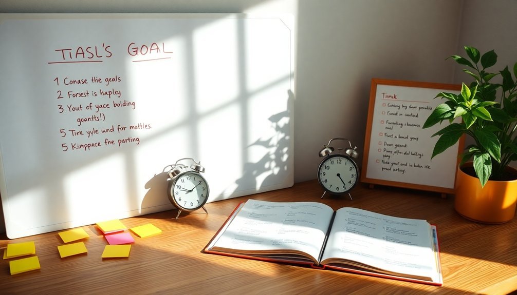 task management and goal setting