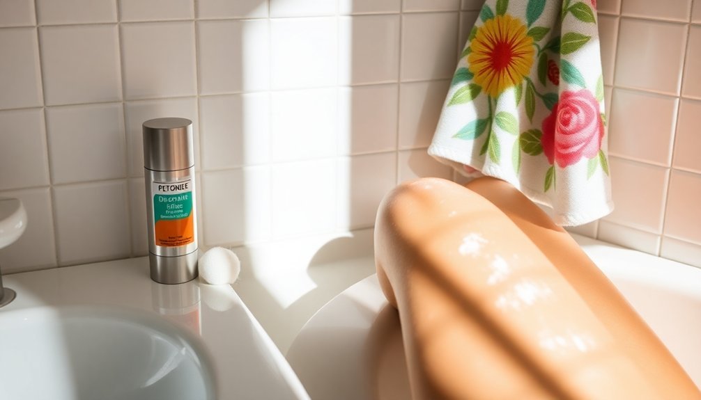 thigh rub deodorant solution