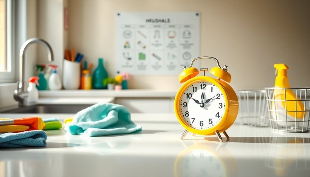 timed chore management tool