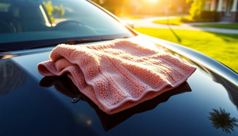 towel helps maintain cleanliness