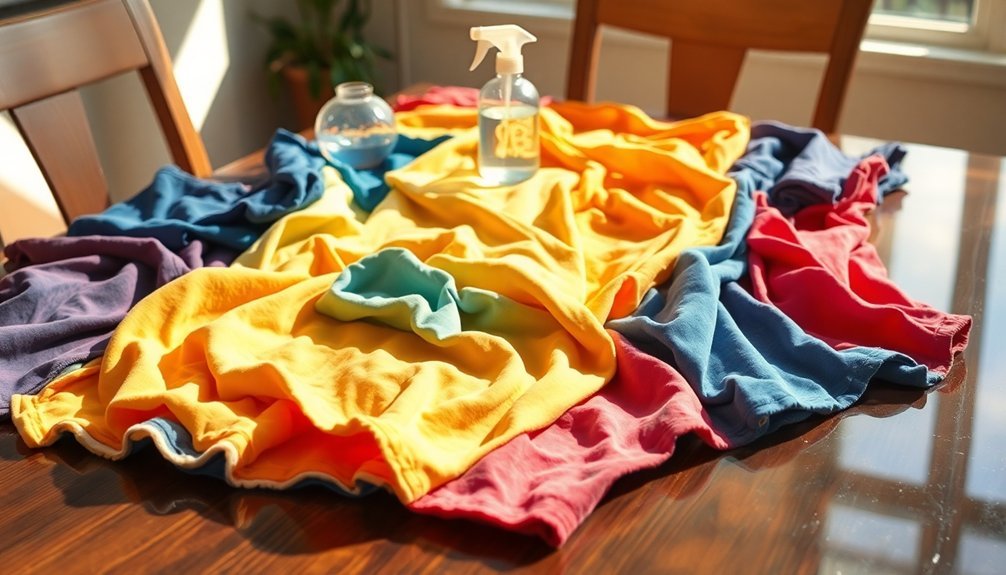 transform t shirts into rags