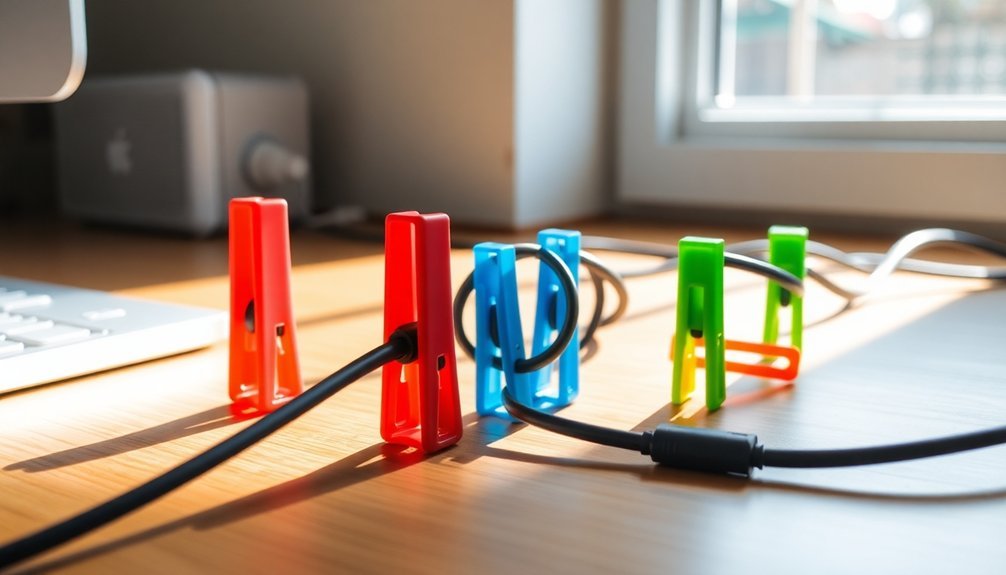 use bread clips neatly