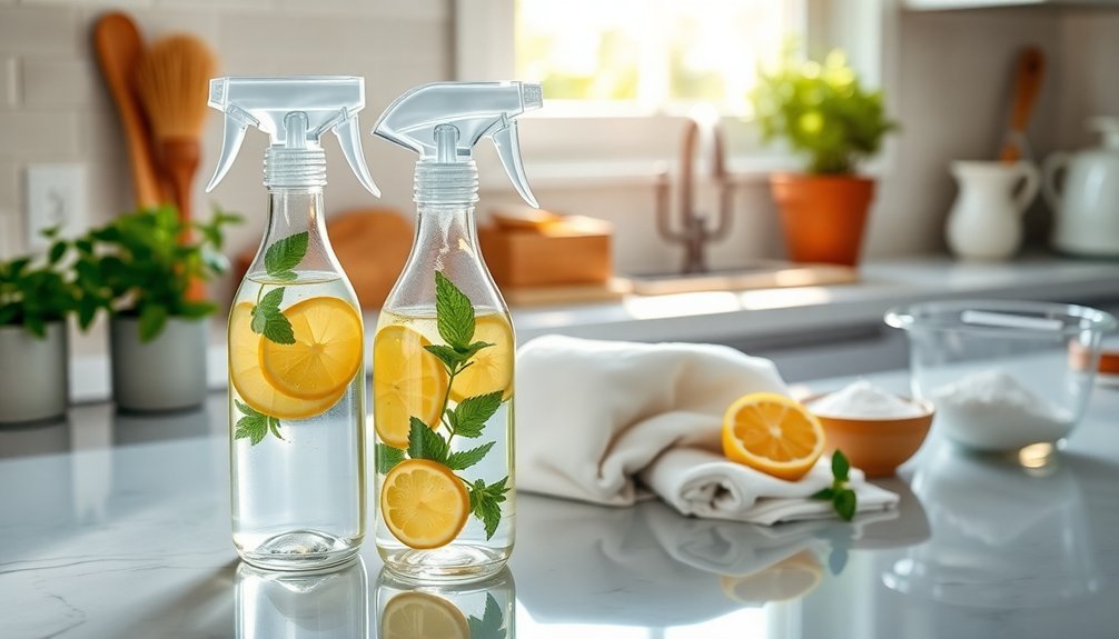vinegar based diy home cleaner